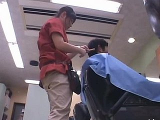 Lickerish hairdresser Eimi Ishikura gets fervently fucked foreign furtively