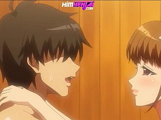 Anime hentai geneukt nearly de badkamer met een vampire anime-hentai !!!