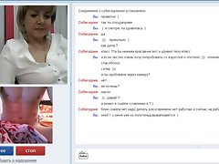 obese cum connected with sexy MILF chatroulette