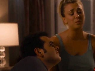 Kaley Cuoco Braless trong Transmitted to Wedding Ringer (2015)
