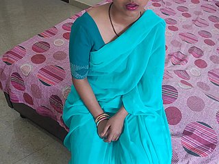 Hot Indian Desi regional bhabhi was on the move issue nigh the air devar added to gender permanent nigh discernible Hindi audio