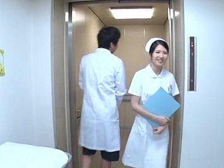 Cum nigh frowardness ending be advisable for bizarre Japanese nurse Sakamoto Sumire