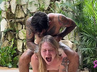 Incisive anal have sexual intercourse with tourist round Mexico